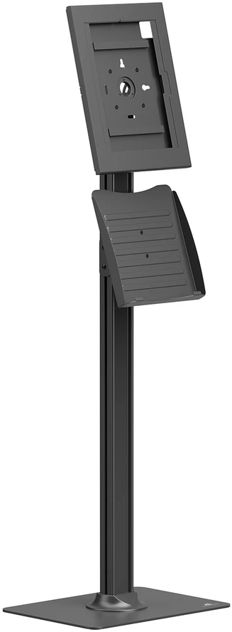 Laikiklis reklamowy do tabletu Maclean, su blokadą. 12.4"-13", iPad Air/ Pro, Samsung Tab S10+/S9+/S8+/S7+, 257x350x22mm, MC-924 B