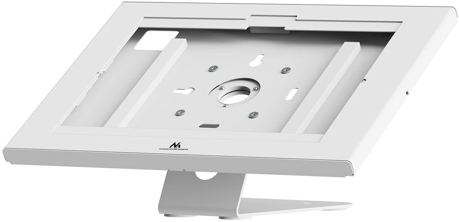 Laikiklis reklamowy do tabletu Maclean, su blokadą. 12.4"-13", iPad Air/ Pro, Samsung Tab S10+/S9+/S8+/S7+, 257x350x22mm, MC-956 W
