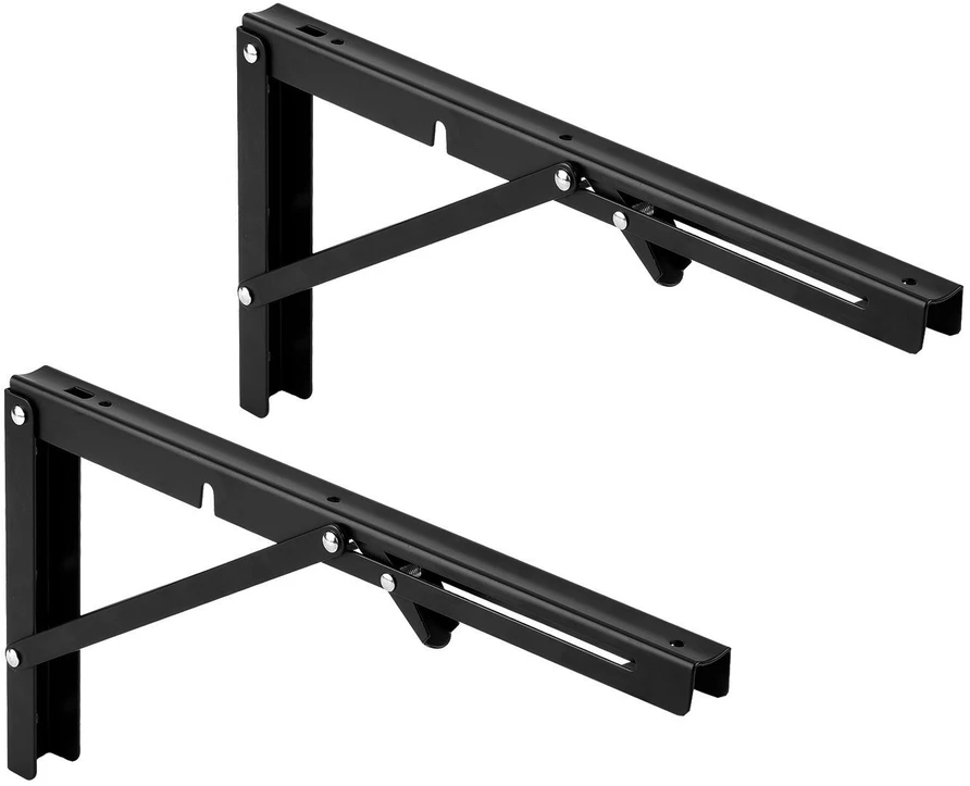 Laikiklis składany półki ściennej Maclean, min 250mm, max 500mm, max 50kg, 2 vnt.,MC-194