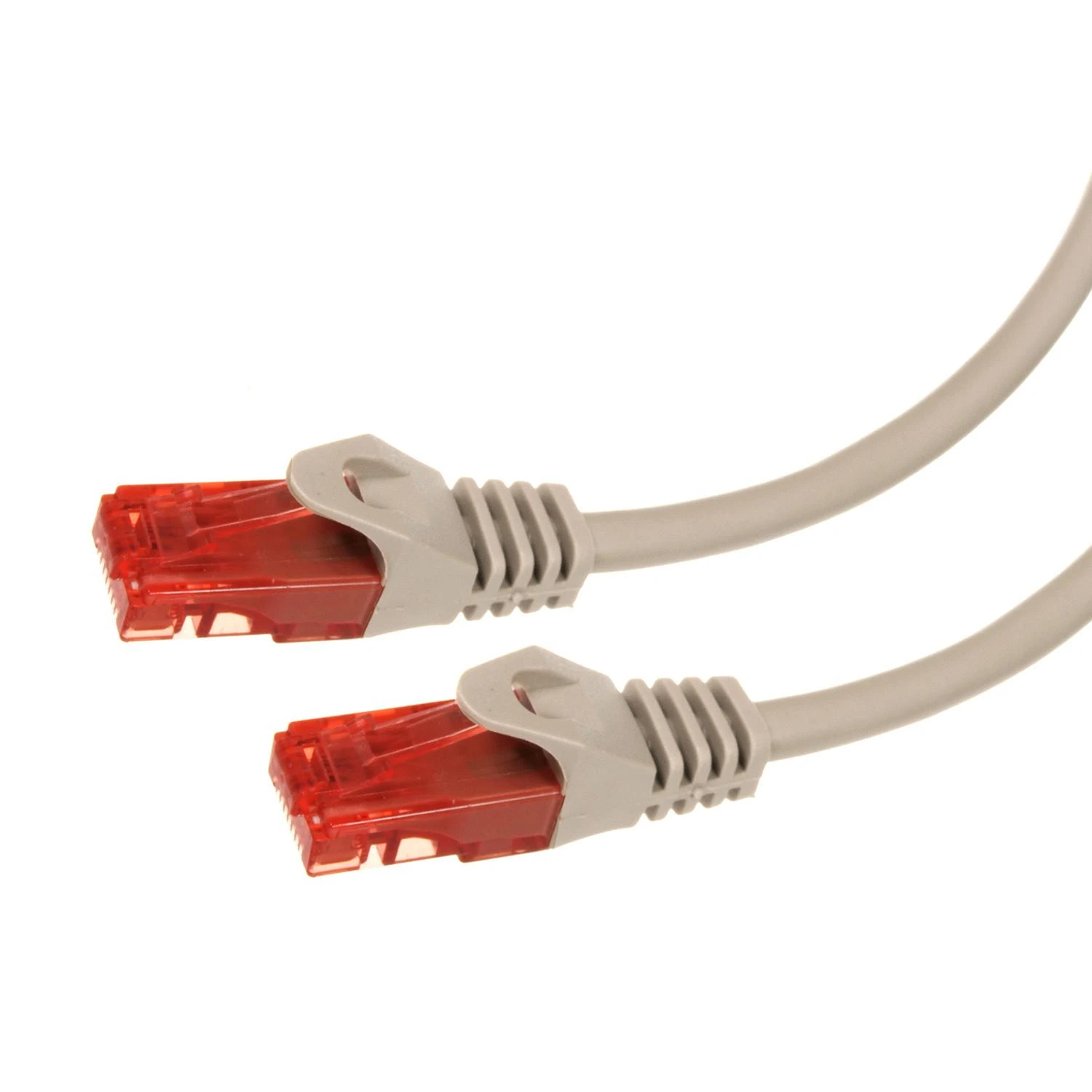 MACLEAN MCTV-303S Maclean MCTV-303S Patchcord UTP cat6 Kabelio kištukas-kištukas 3m sidabrinis