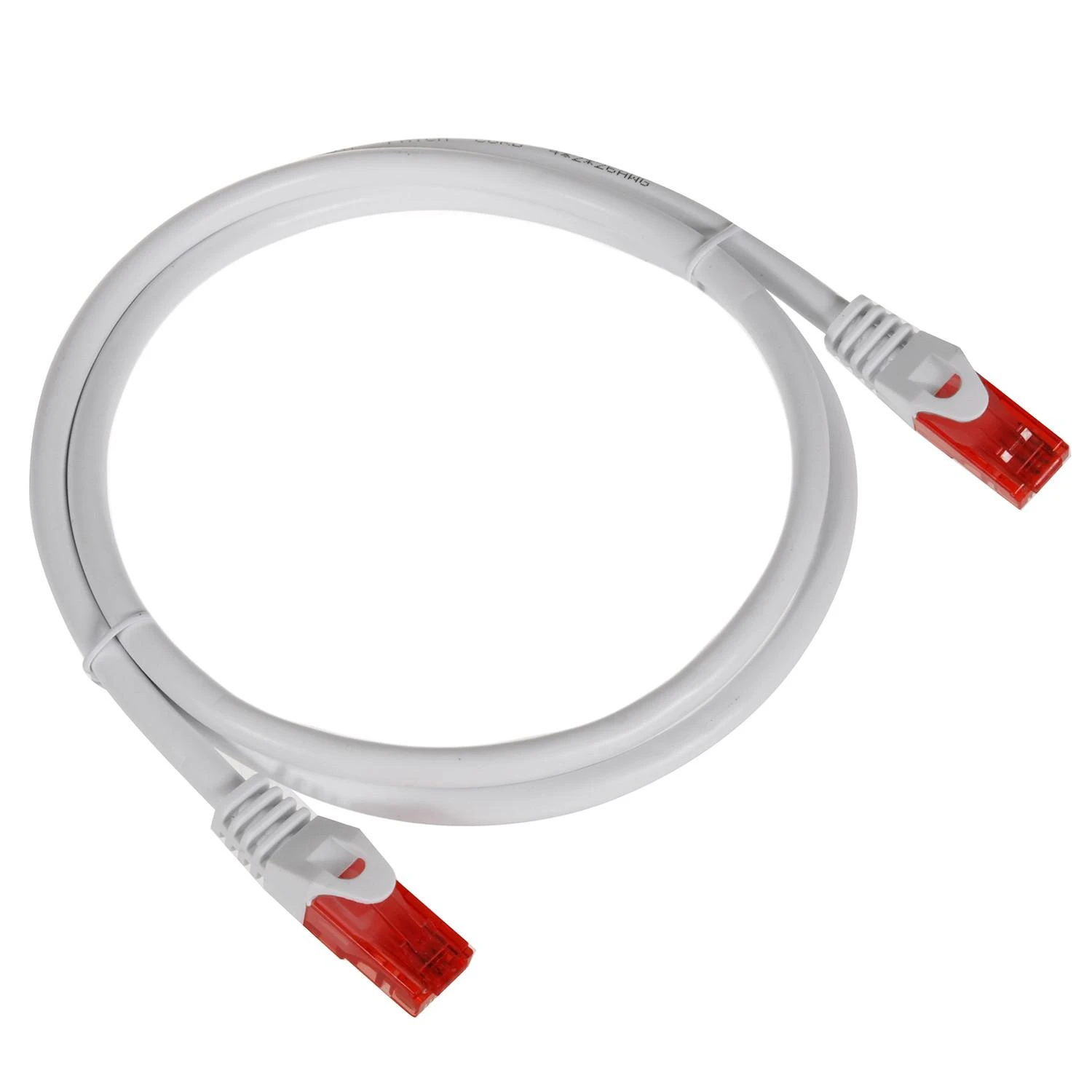 MACLEAN MCTV-301W Maclean MCTV-301W Patchcord UTP cat6 Kabelio kištukas-kištukas 1m baltas
