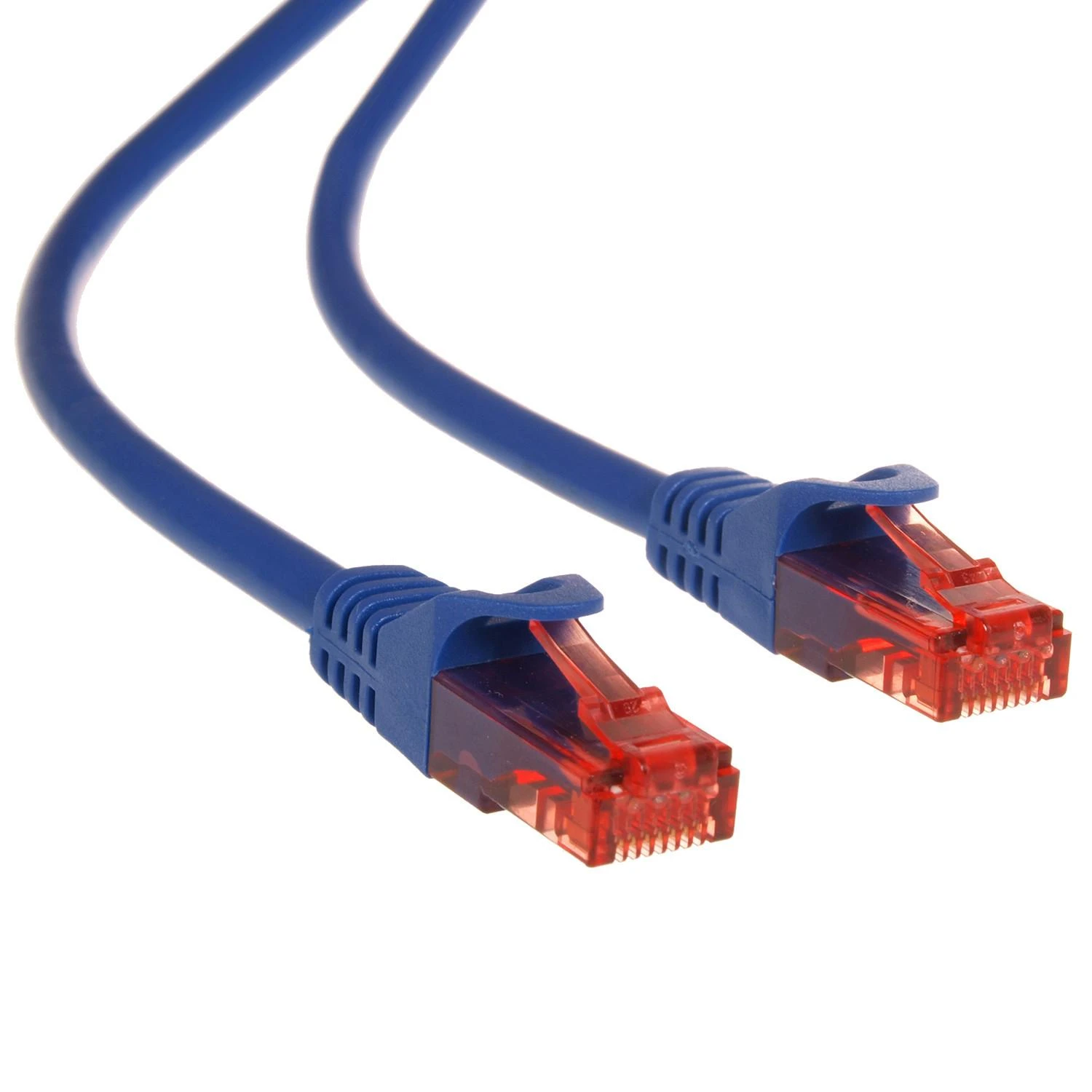 MACLEAN MCTV-303N Maclean MCTV-303N Patchcord UTP cat6 Kabelio kištukas-kištukas 3m mėlynas
