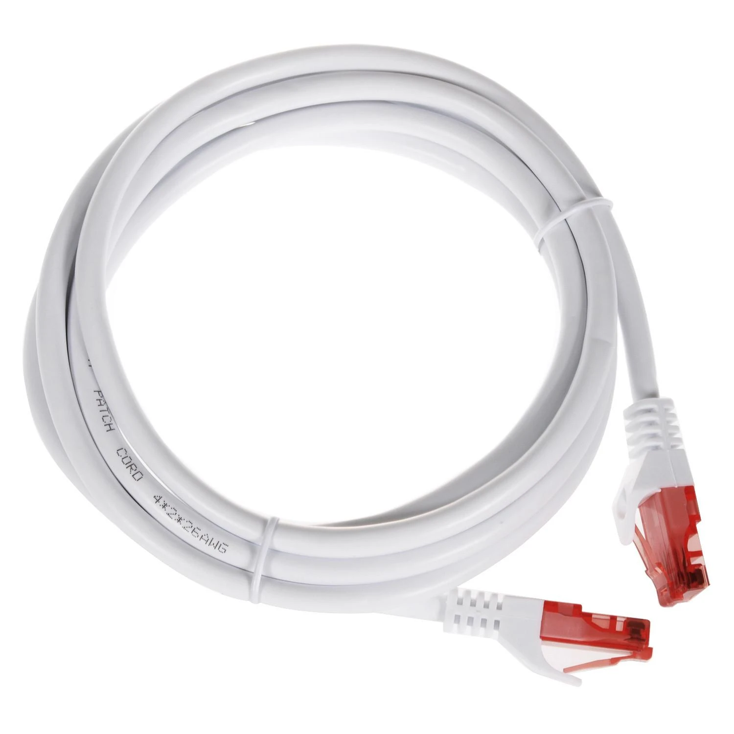 MACLEAN MCTV-302W Maclean MCTV-302W Patchcord UTP cat6 Kabelio kištukas-kištukas 2m baltas