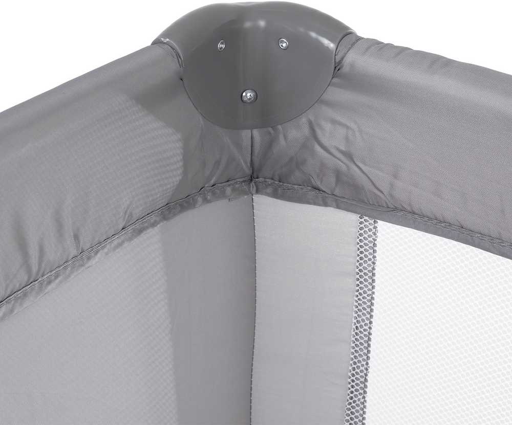 Promedix PR-803 G Kelioninė lovelė Kelioninė lovelė, 125x65x74cm, Ratukai, Apsauginis užvalkalas, Pilka