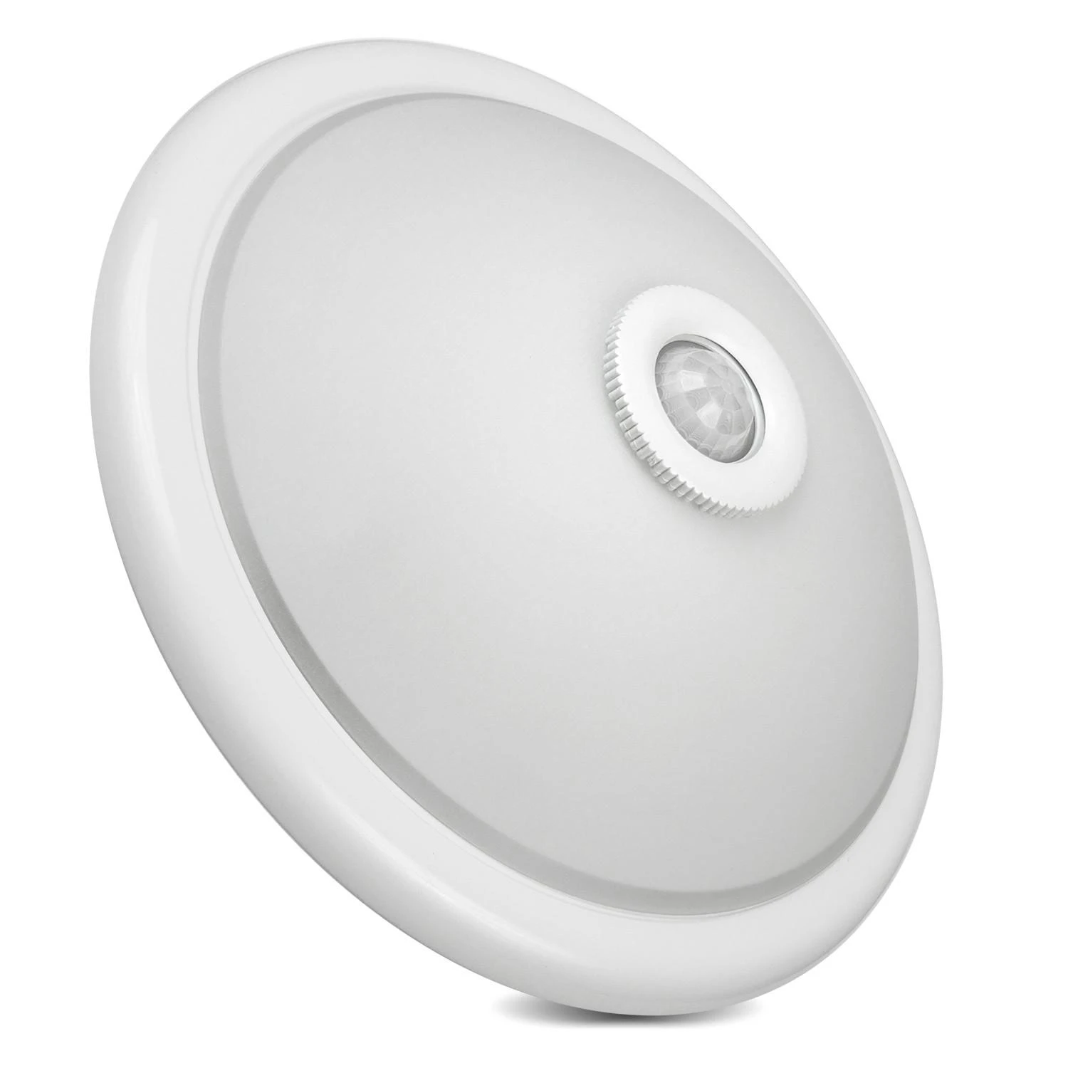 Plafon „Maclean“ lubinis šviestuvas su PIR jutikliu, keičiamu šviesos šaltiniu, 2 x maks. 40 W, E27, 220–240 V ~ 50/60 Hz, MCE324