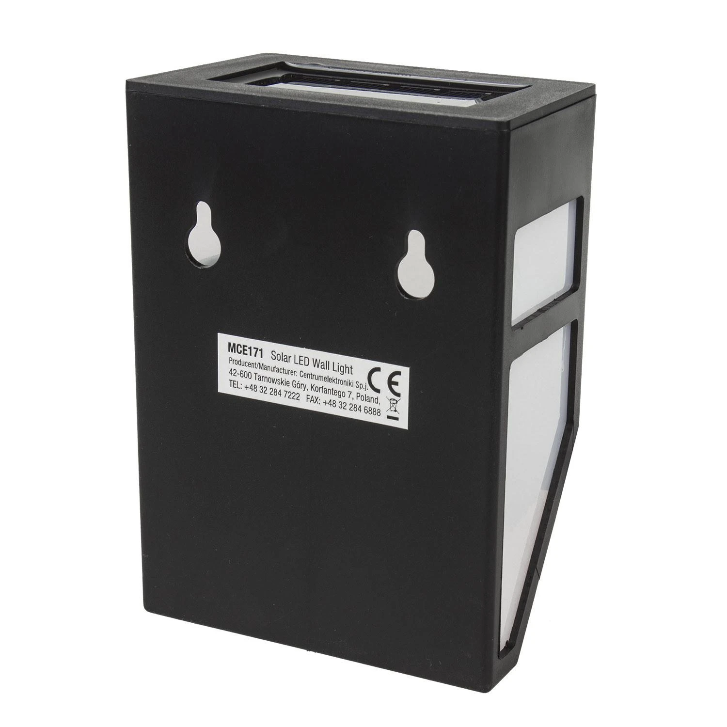 Sieninis šviestuvas Lampa „Maclean“ saulės energija varomi LED sodo šviestuvai, 2 vnt., MCE171