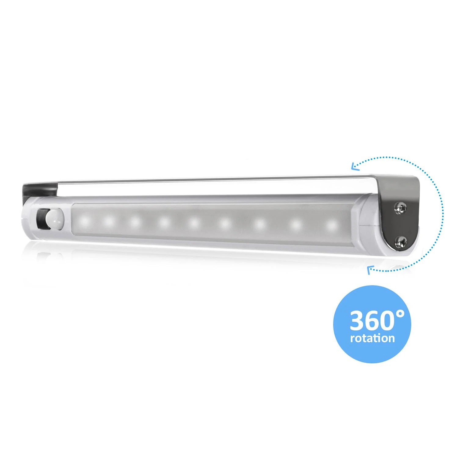 MACLEAN MCE166 Maclean MCE166 Grindinė virtuvės lempa 9 SMD pir įjungimas/išjungimas