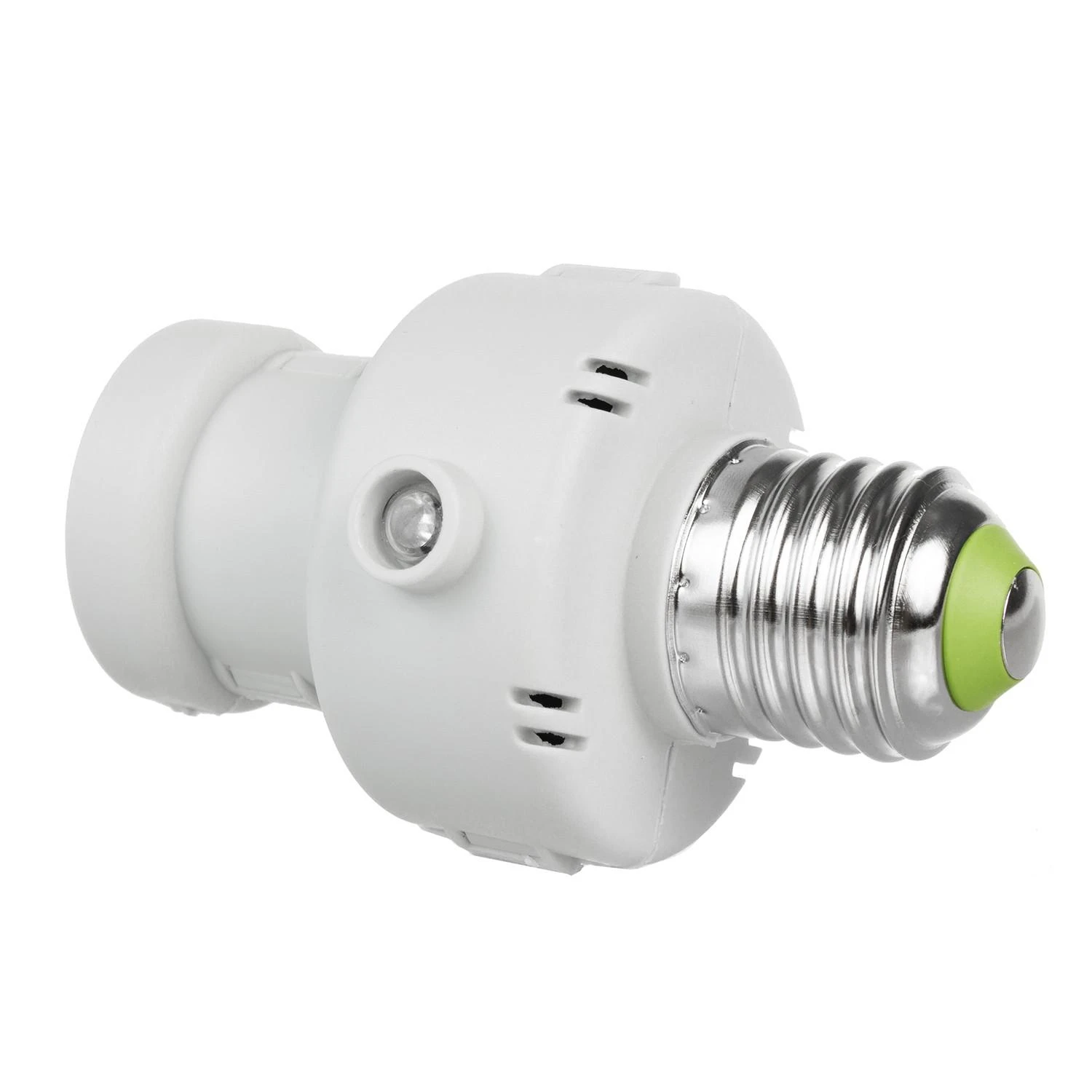 MACLEAN MCE21W Maclean MCE21 W lemputės tvirtinimas su šviesos jutikliu E27 100W baltas