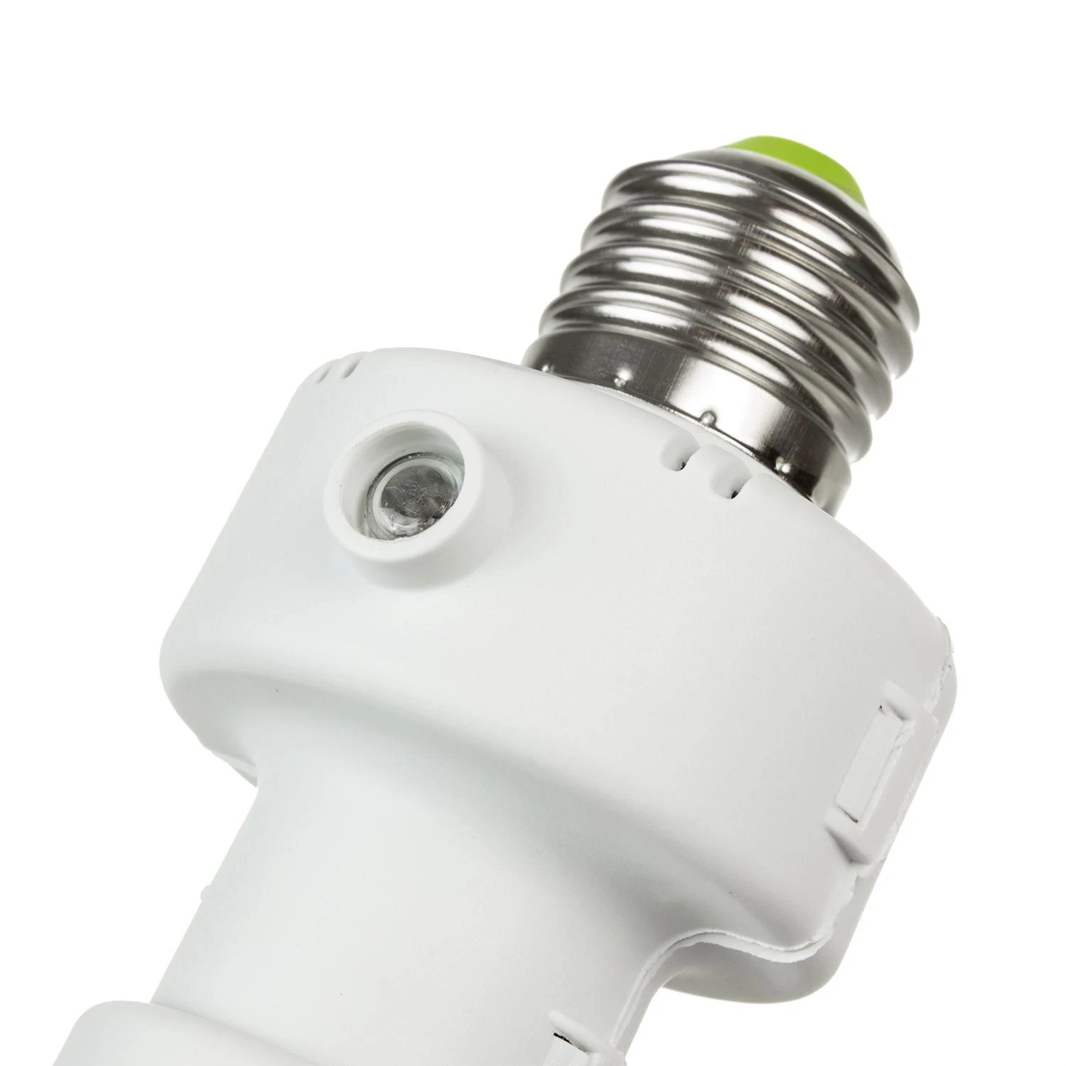 MACLEAN MCE21W Maclean MCE21 W lemputės tvirtinimas su šviesos jutikliu E27 100W baltas