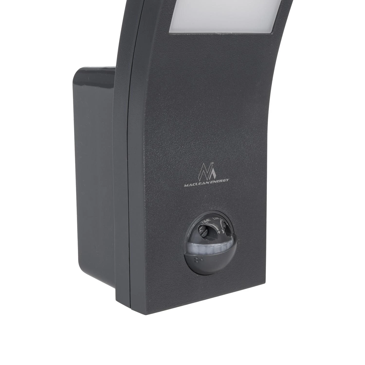 Lubinis šviestuvas MACLEAN MCE244GR LED lempa su infraraudonųjų spindulių judesio jutikliu 750lm 10W IP54