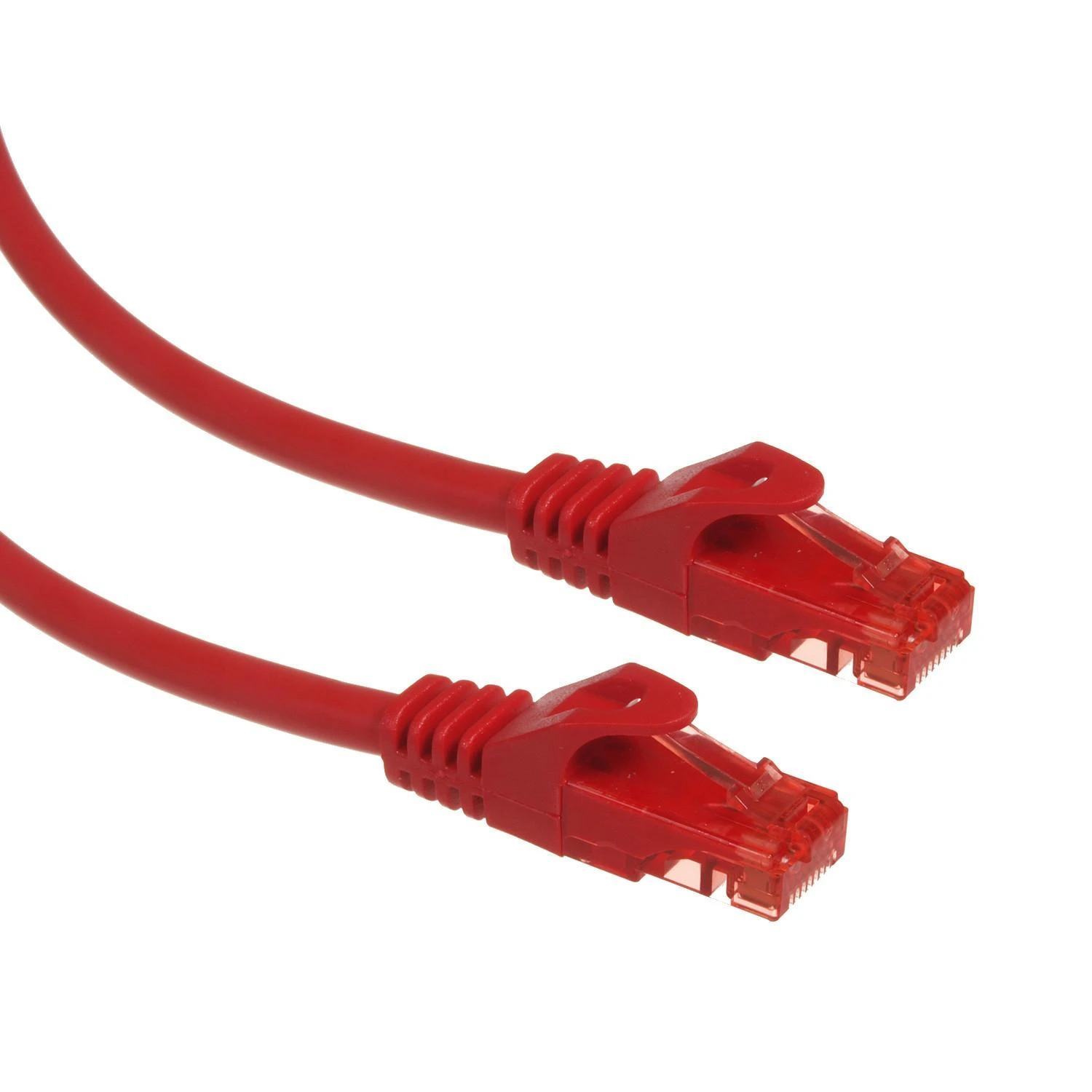 MACLEAN MCTV-303R Maclean MCTV-303R Patchcord UTP cat6 Kabelio kištukas-kištukas 3m raudonas