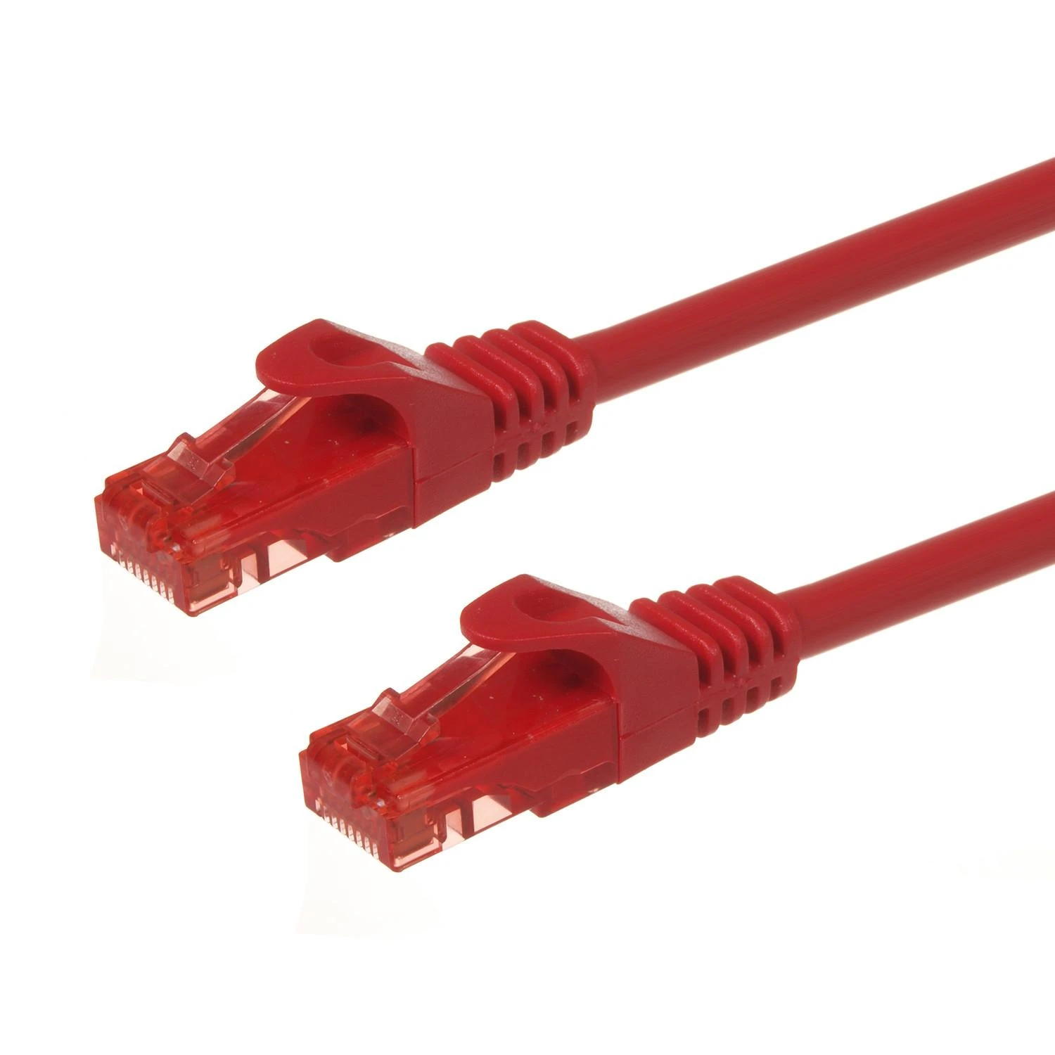 MACLEAN MCTV-303R Maclean MCTV-303R Patchcord UTP cat6 Kabelio kištukas-kištukas 3m raudonas