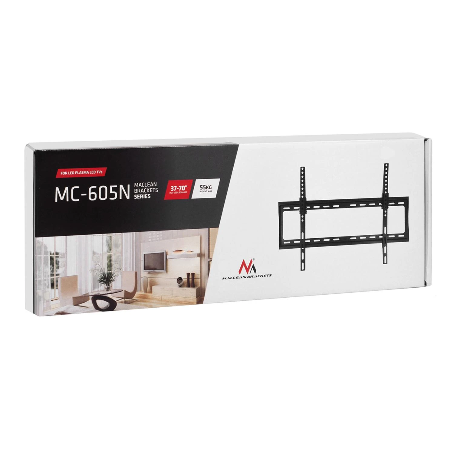 Maclean Televizoriaus laikiklis MC-605, 32-70 col., 55 kg, max VESA 600x400