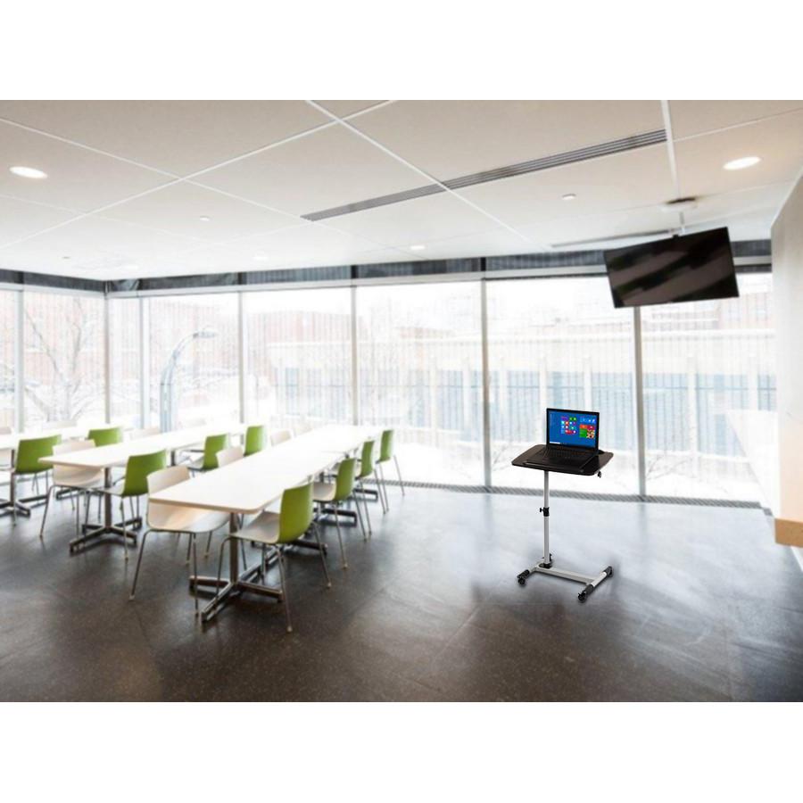 Maclean MC-671 Universal Portable Adjustable Nešiojamas kompiuteris Projektorius Desk Trolley Table