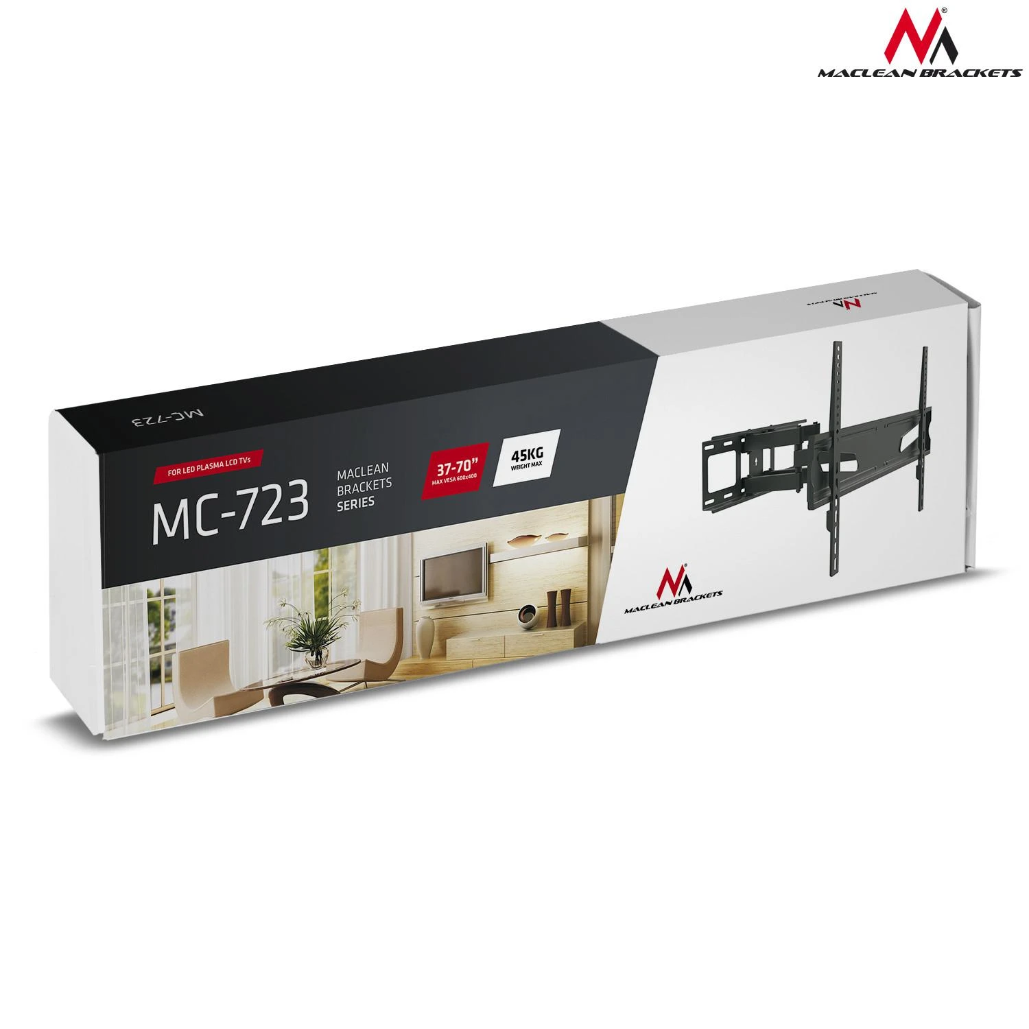 Sieninis TV laikiklis Maclean MC-723