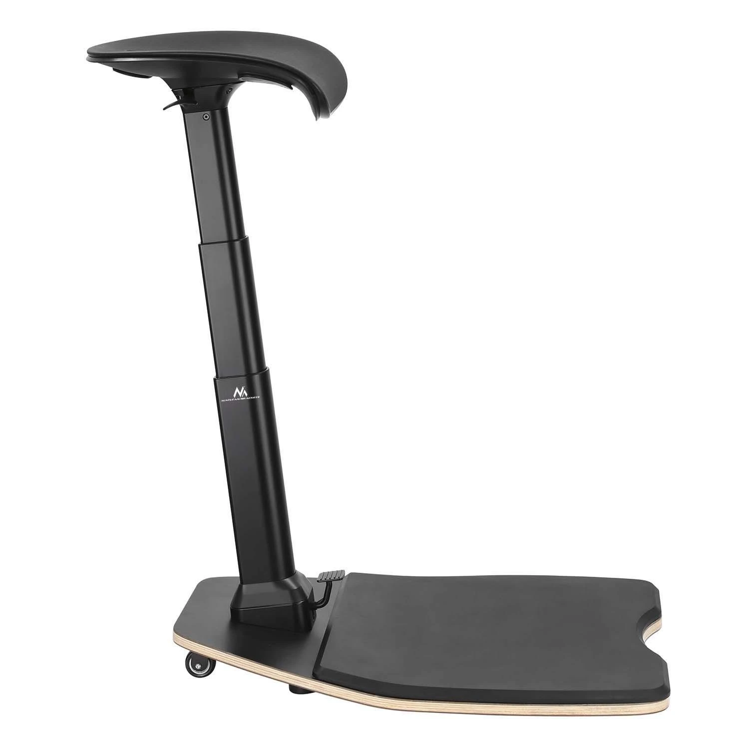 Ergonomiczne „Maclean“ ergonominė kėdė, reguliuojamo aukščio, atlošiama su nuovargio kilimėliu, 615–1180 mm, MC-872