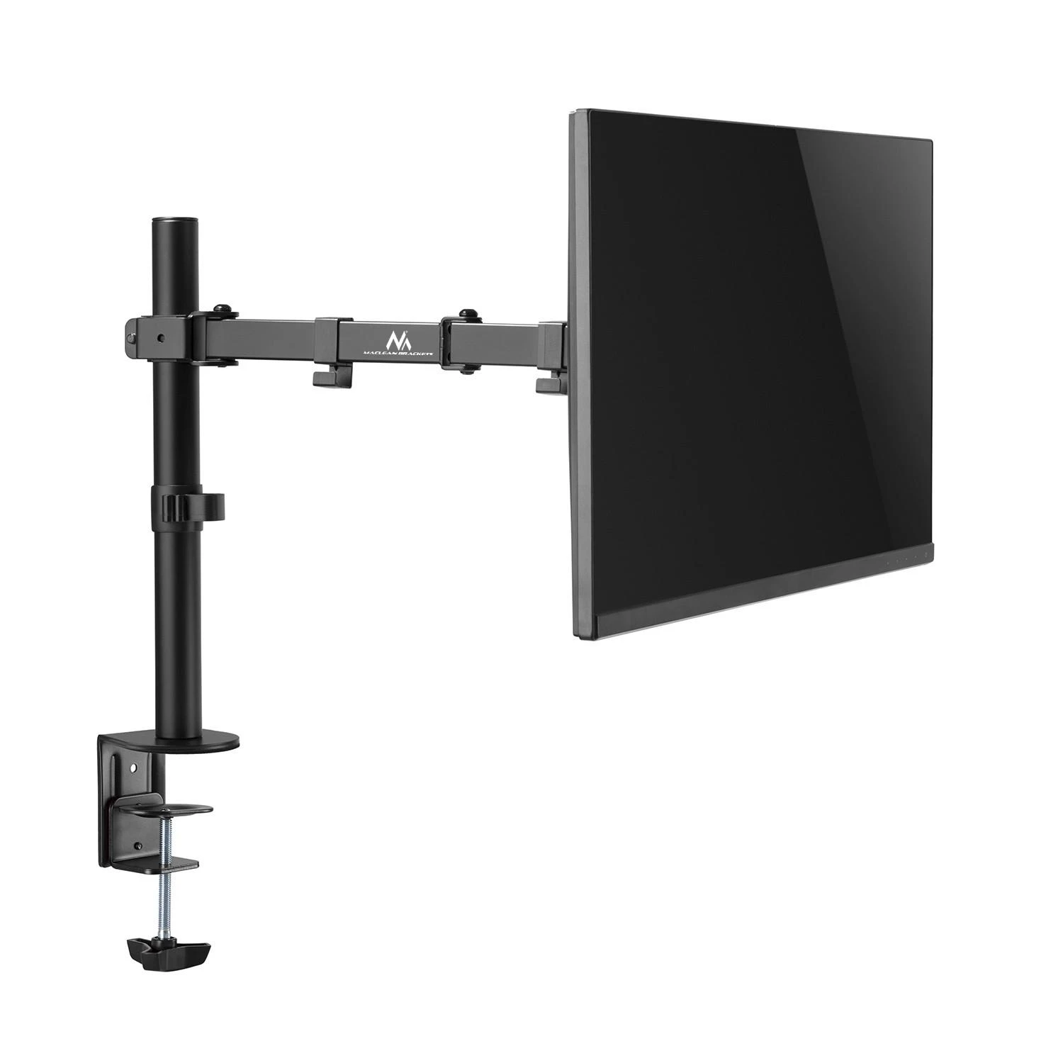 Laikiklis Maclean MC-883 monitorius mount / stand 81.3 cm (32") Clamp Juodas
