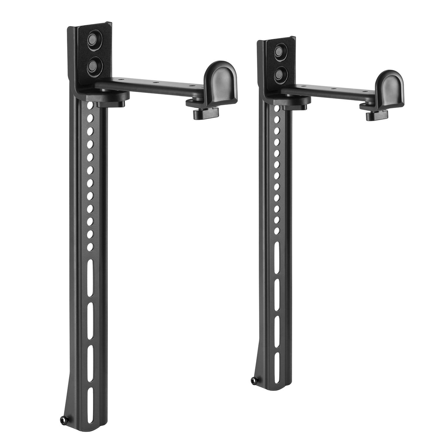 Laikiklis Maclean MC-914 Universal Soundbar Mount garsiakalbio laikiklio tvirtinimas prie televizoriaus iki 15 kg VESA, taupantis erdvę