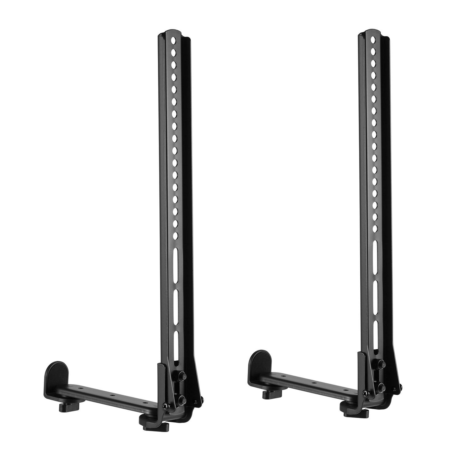 Laikiklis Maclean MC-914 Universal Soundbar Mount garsiakalbio laikiklio tvirtinimas prie televizoriaus iki 15 kg VESA, taupantis erdvę