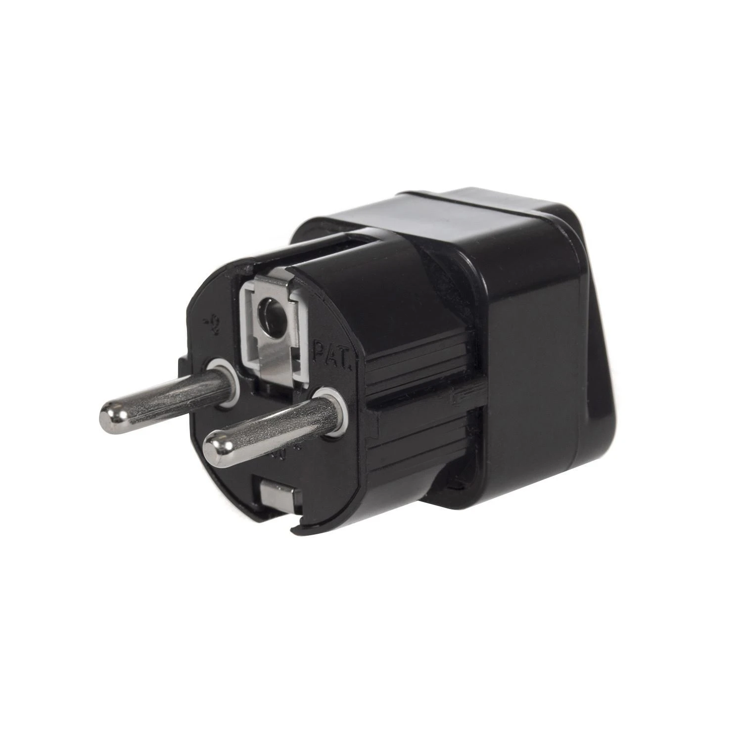 MACLEAN MCE155 Maclean MCE155 Adapterio lizdas UK ant EU kištuko universalus juodas