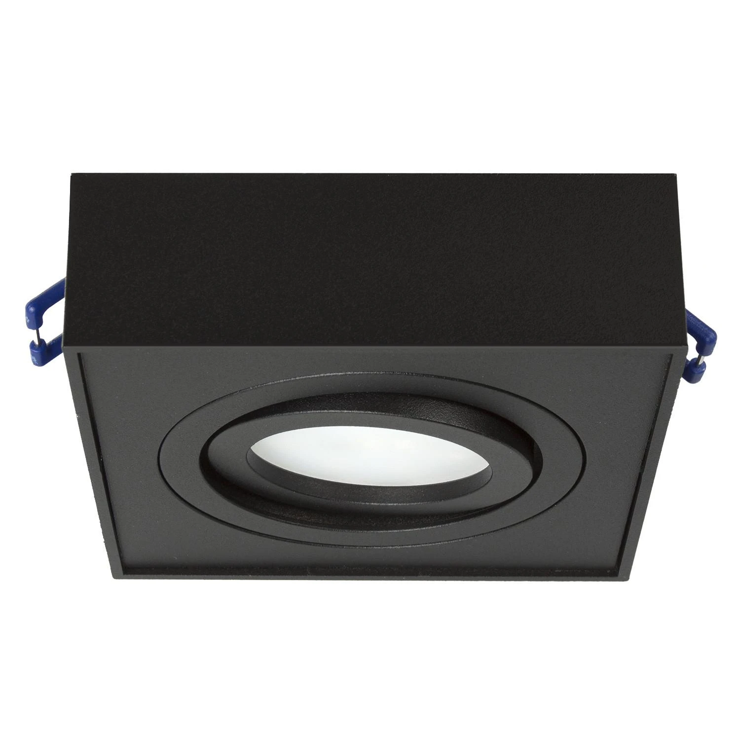 Oprawa Įleidžiamas šviestuvas, LED vamzdinis „Maclean“, taškinis, SPOT, MR16/GU10, juodas, 94x94x32 mm, kvadratinis, aliuminis, MCE464 B