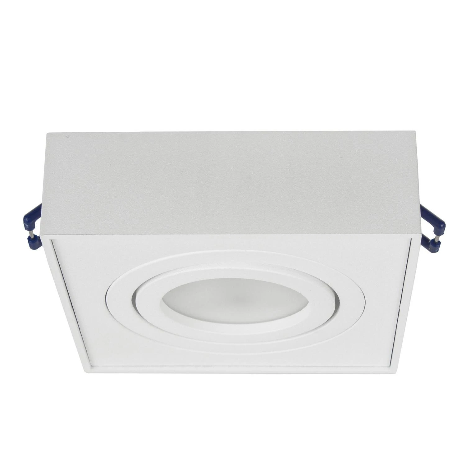 Lampa, „Maclean“ lubinis šviestuvas, prožektorius, MR16/GU10 šviesos šaltiniams, baltas, 94x94x32 mm, kvadratinis, aliuminis, MCE464 W