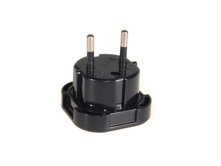MACLEAN MCE72 Maclean MCE72 Plug Adapteris UK to EU juodas