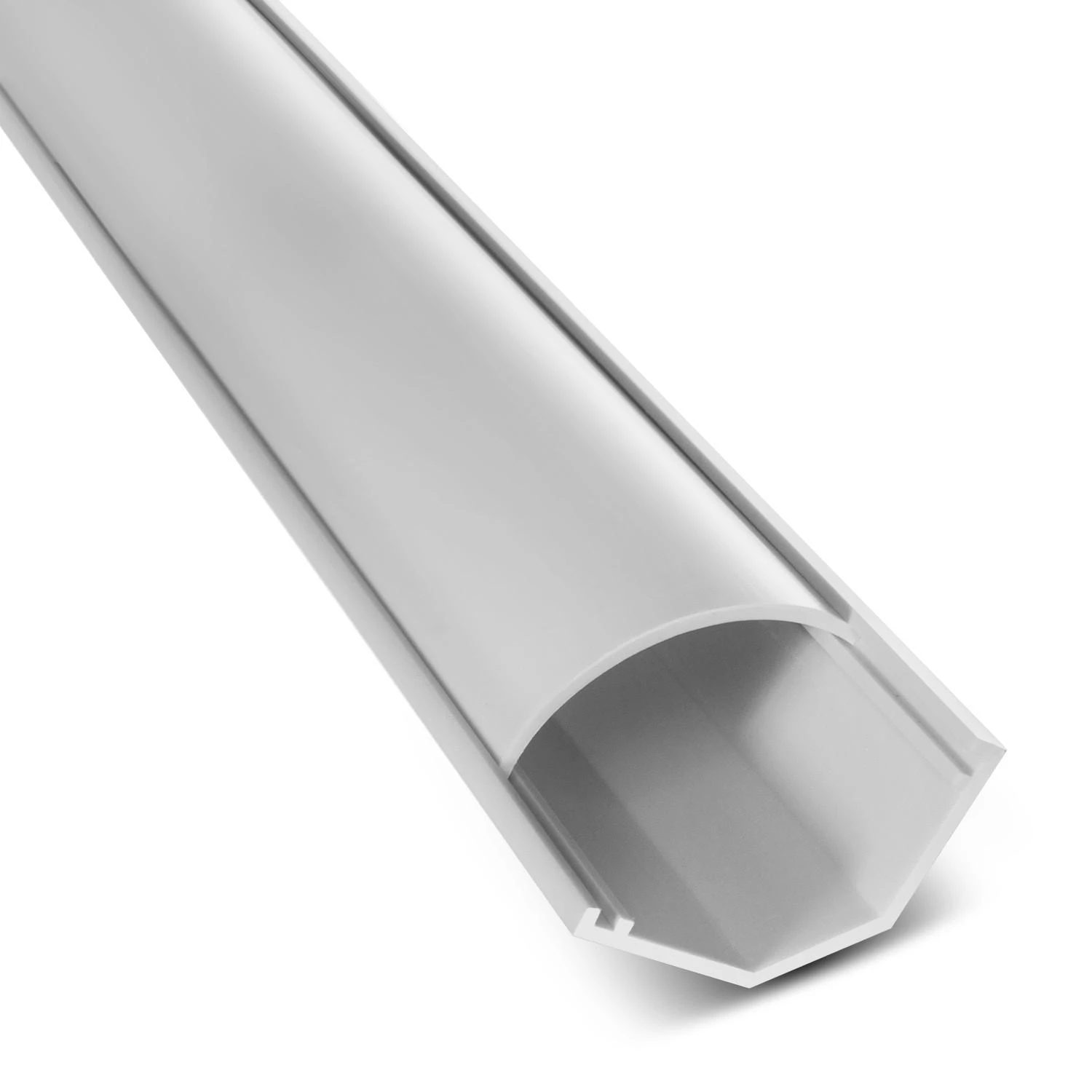 MACLEAN MCTV-577 Maclean MCTV-577 Kabelio dangtelis kabeliniam kanalui 1,5m 73 * 42MM Baltas su juostele