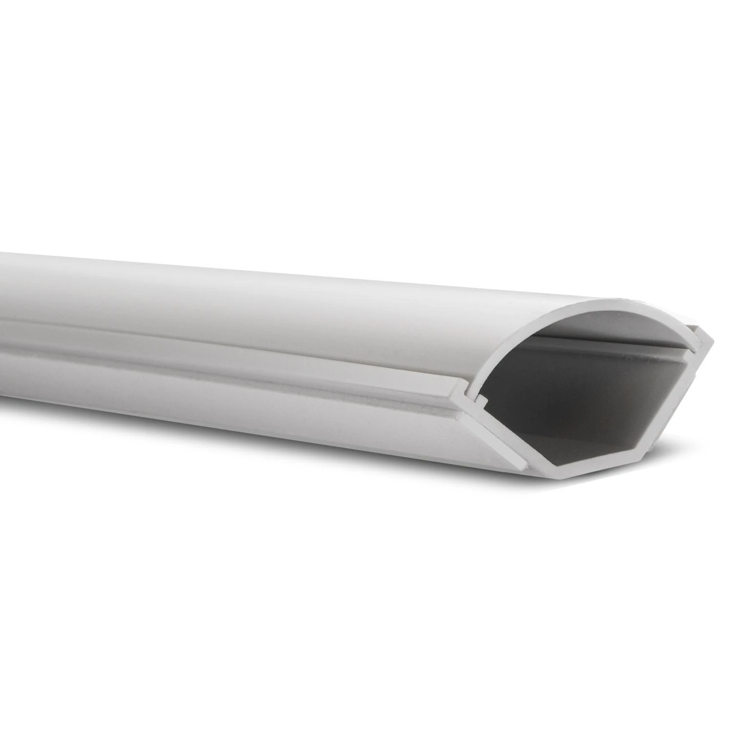 MACLEAN MCTV-577 Maclean MCTV-577 Kabelio dangtelis kabeliniam kanalui 1,5m 73 * 42MM Baltas su juostele