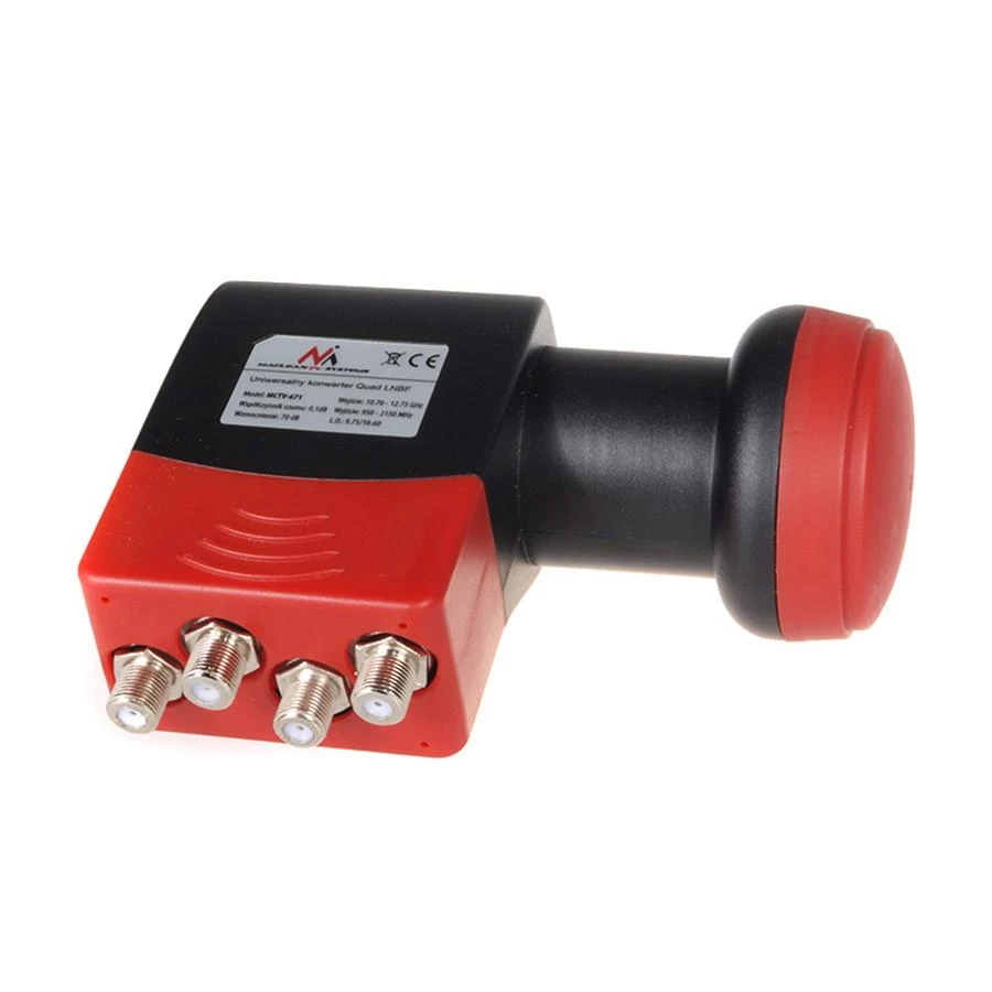 MACLEAN MCTV-671 Maclean MCTV-671 High Gain Quad 4 krypčių LNB High Gain