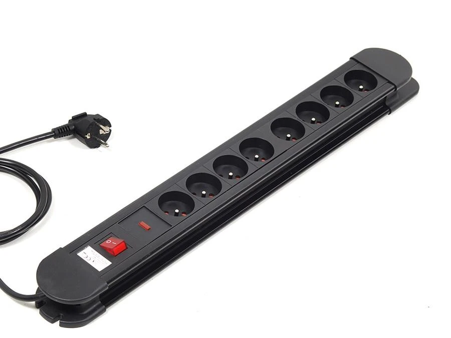 MACLEAN MCE11 Maclean MCE11 Power Strip 8 lizdas su jungikliu