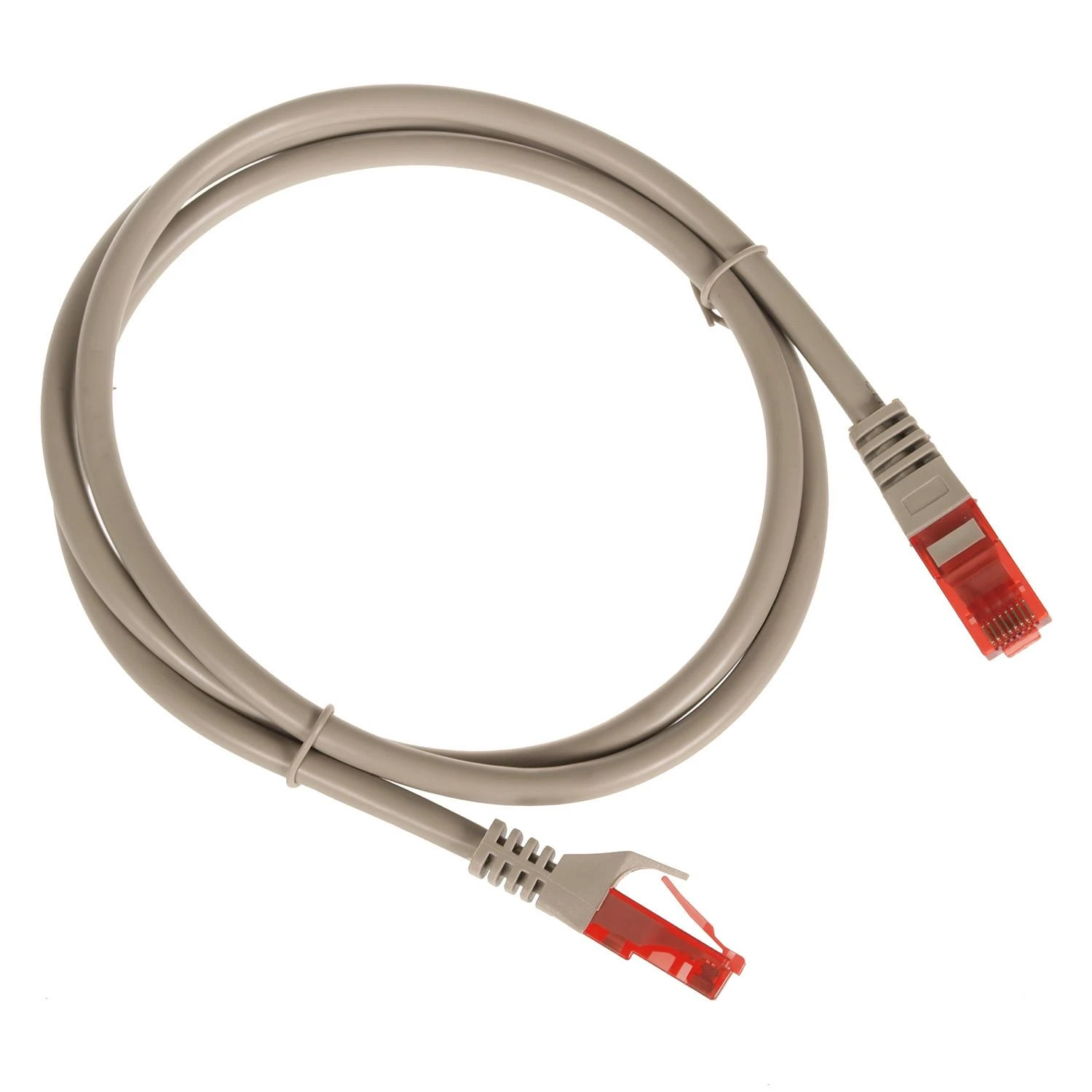 MACLEAN MCTV-301S Maclean MCTV-301S Patchcord UTP cat6 Kabelio kištukas-kištukas 1m sidabrinis