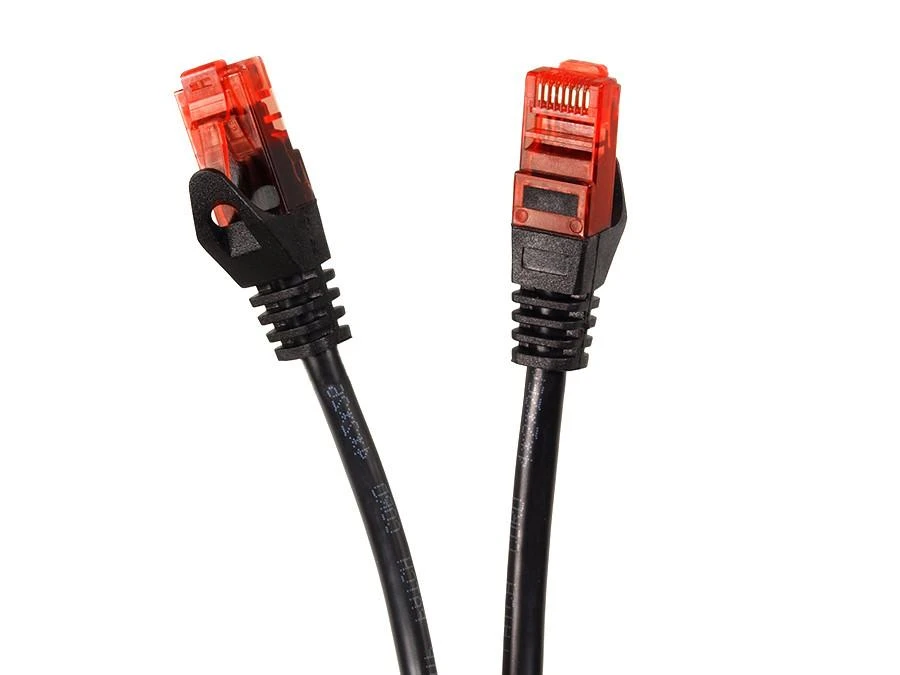 MACLEAN MCTV-742 Maclean MCTV-742 Patchcord UTP cat6 Kabelio kištukas-kištukas 3m juodas