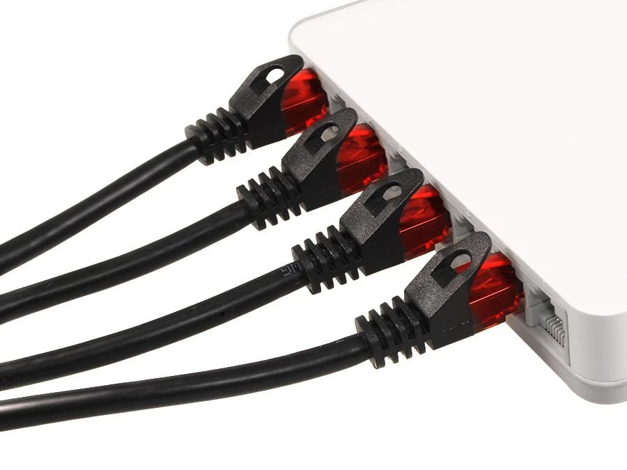 MACLEAN MCTV-742 Maclean MCTV-742 Patchcord UTP cat6 Kabelio kištukas-kištukas 3m juodas