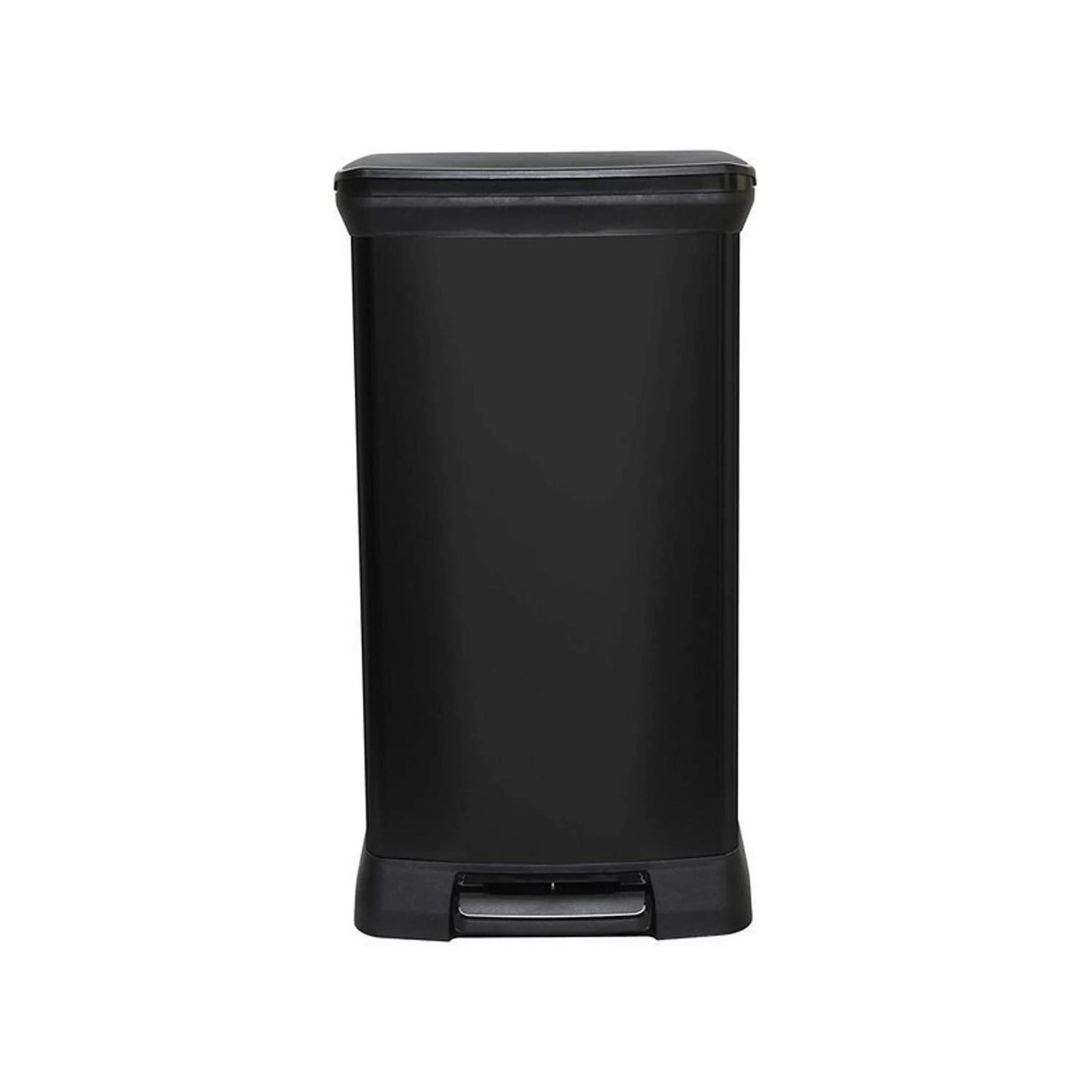 Curver Kibiras su pedalu Deco Bin, metalizuotas, 50 l, juodas