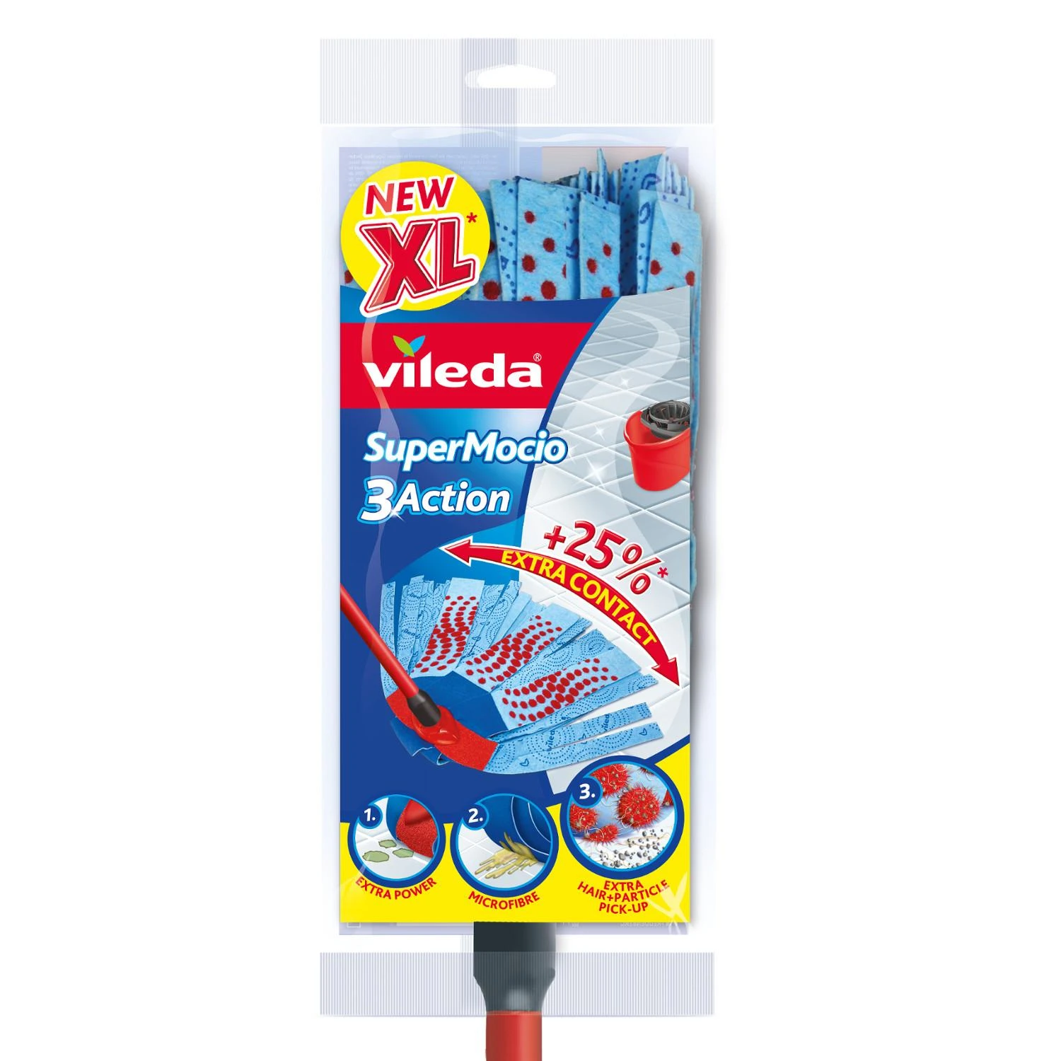 Šluostė Vileda 3Action Velour XL