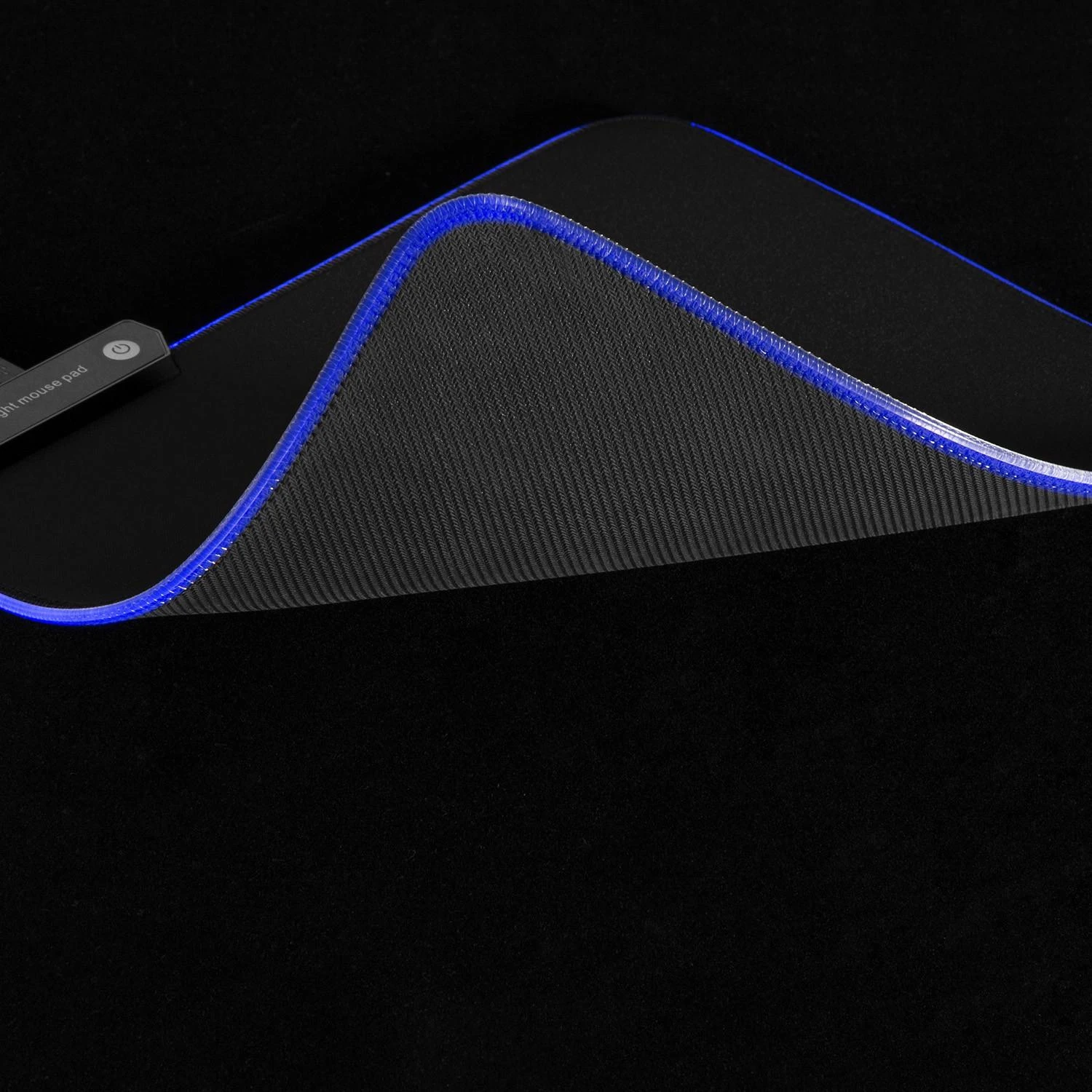 Gamingowa Pelės kilimėlis žaidimams su RGB LED apšvietimu NanoRS, 300x250x4mm, RS704