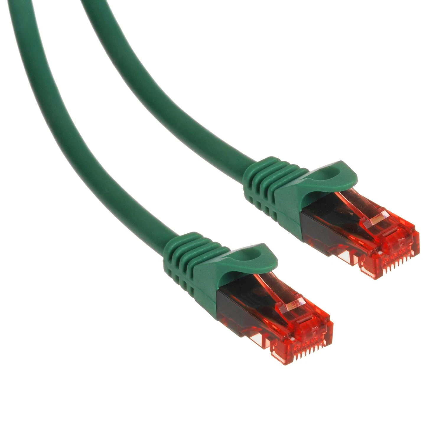 MACLEAN MCTV-300G Maclean MCTV-300G Patchcord UTP cat6 Kabelio kištukas-kištukas 0,5m žalias
