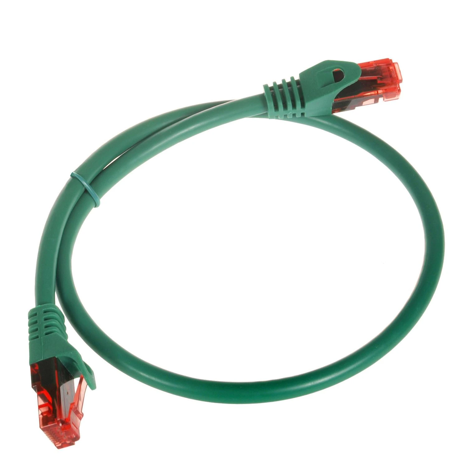 MACLEAN MCTV-300G Maclean MCTV-300G Patchcord UTP cat6 Kabelio kištukas-kištukas 0,5m žalias