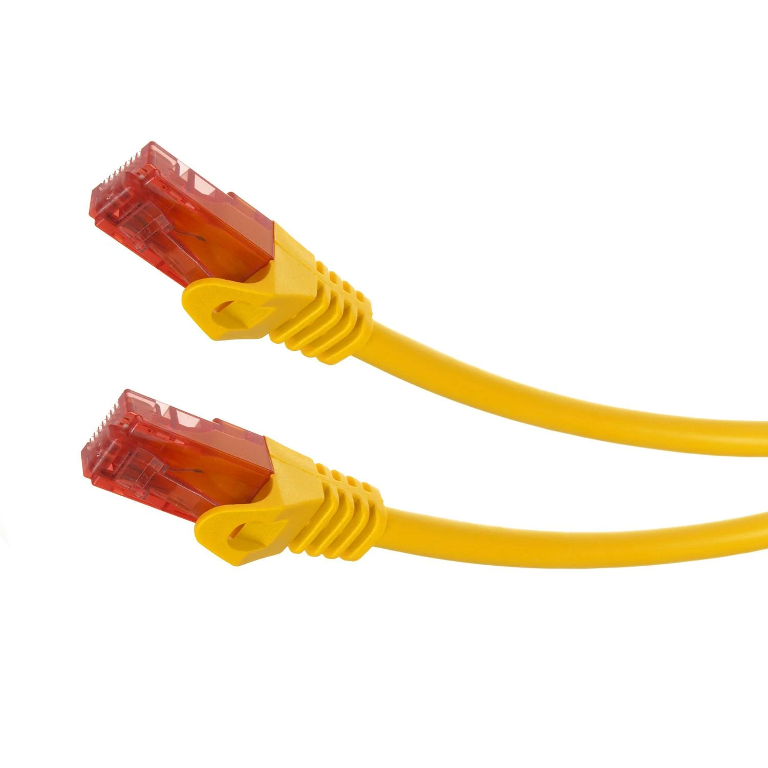 MACLEAN MCTV-300Y Maclean MCTV-300Y Patchcord UTP cat6 Kabelio kištukas-kištukas 0,5m geltonas