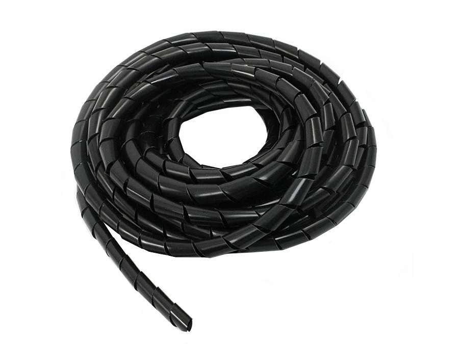 Maclean MCTV-685 B 43133 Kabelio maskavimo dangtelis (8,7 * 10 mm) 3 m juodas spiralinis