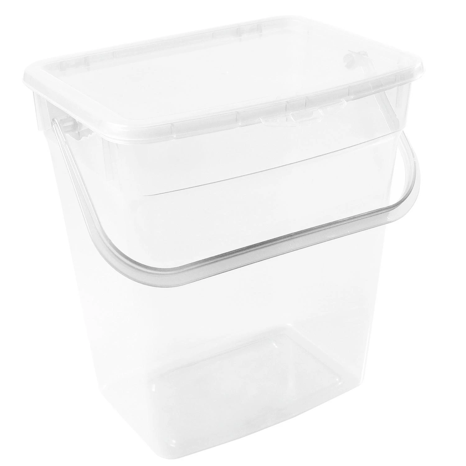 Pojemnik Plast Team 10L miltelių indas, skaidrus