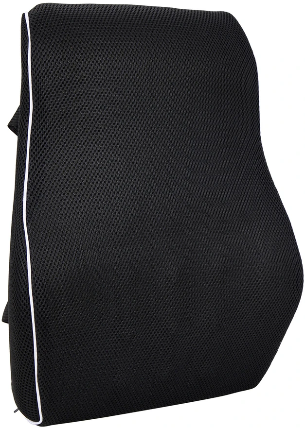 Poduszka lędźwiowa su pianki su pamięcią ksztaltu Promedix , 44*37*12cm, gęstośc gąbki:50D, PR-214
