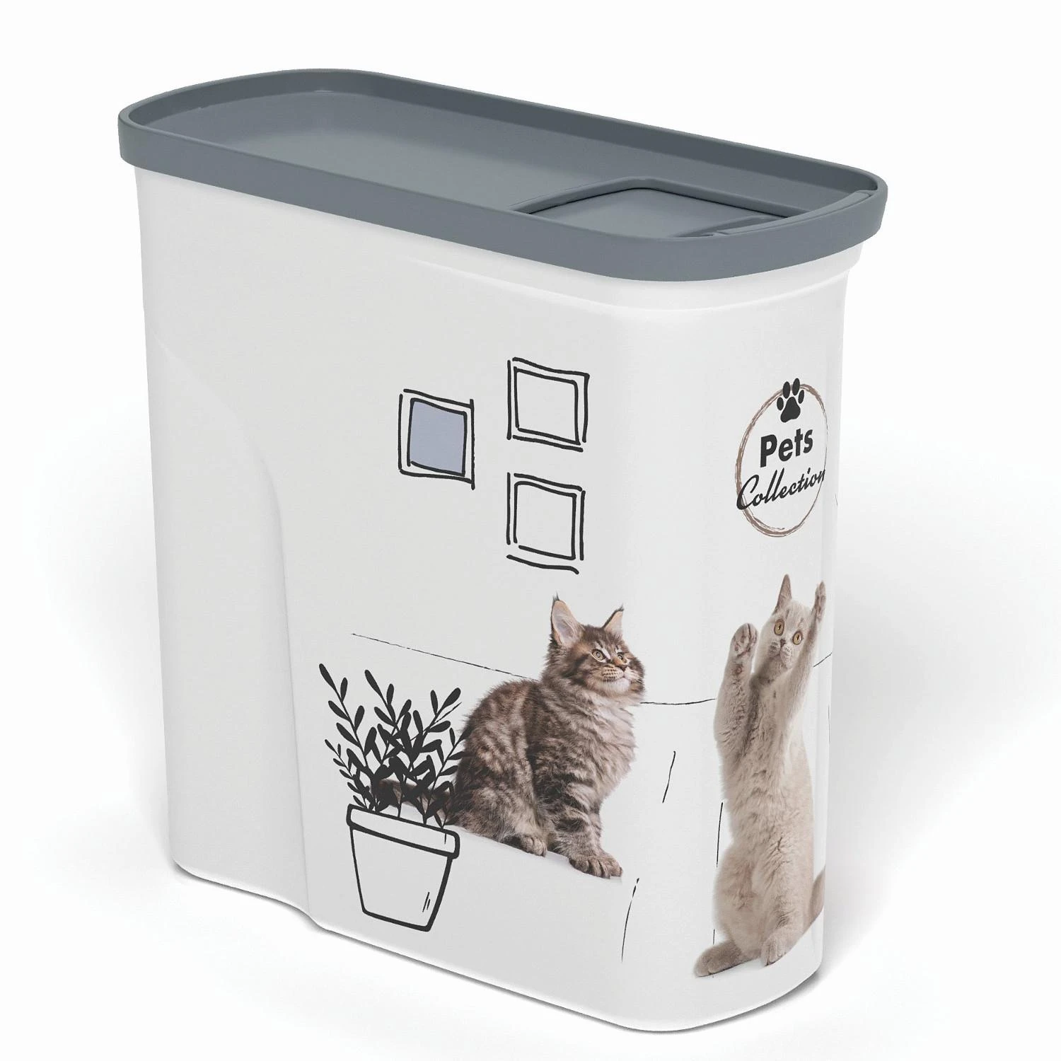 Pojemnik „Curver PetLife“ 2 l maisto laikymo indas