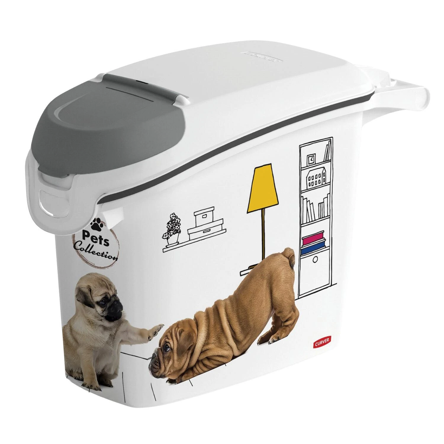 Šunų maisto laikymo dėžė Curver PetLife 6kg / 15 l