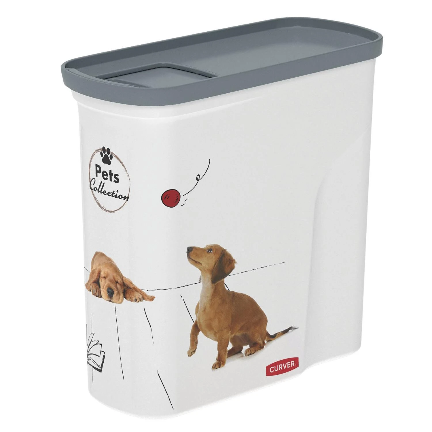 Pojemnik „Curver PetLife“ 2 l maisto laikymo indas