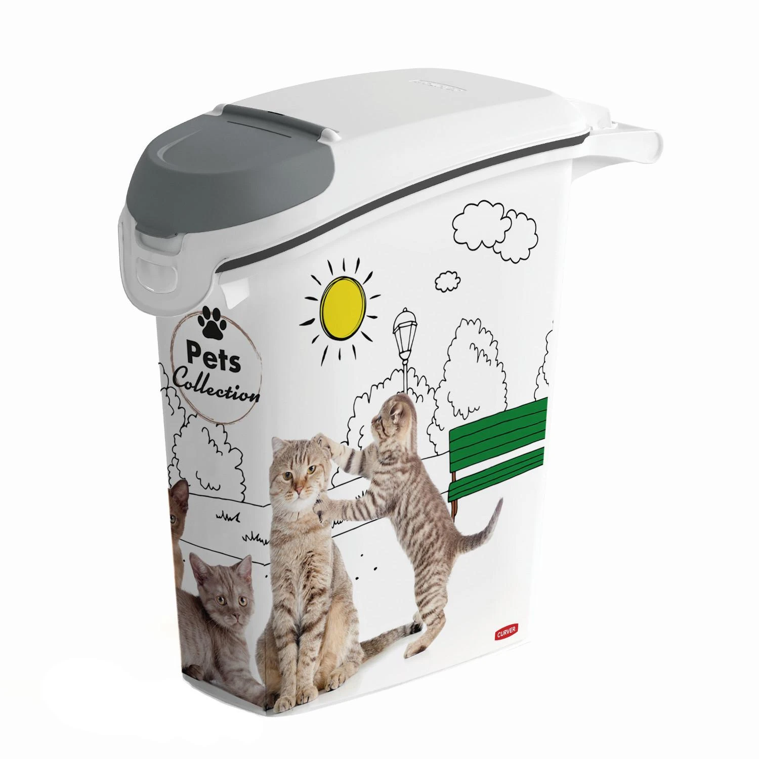 Katės kraiko laikymo indas Curver PetLife 10 kg