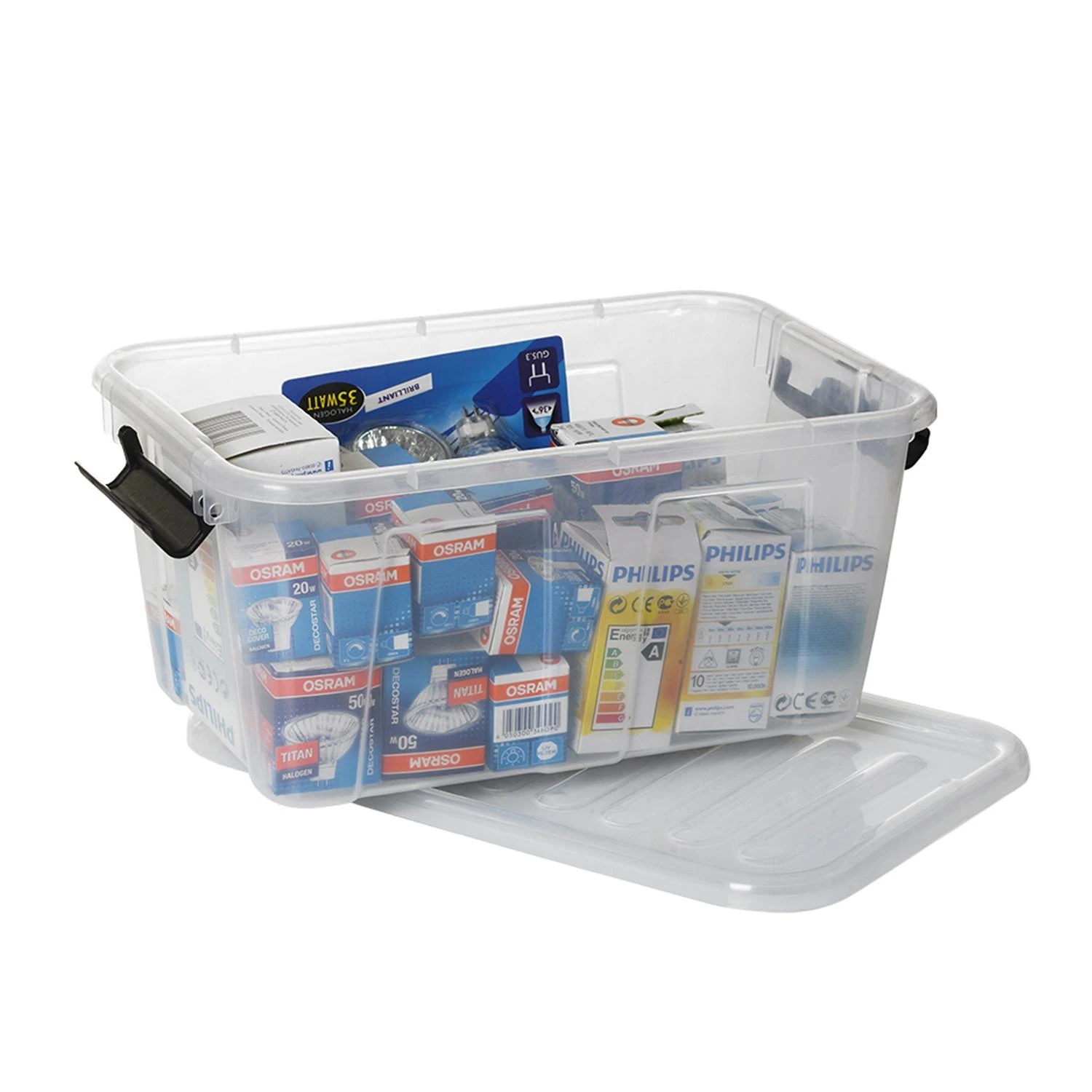 Plast Team Dėžė Home Box, su dangčiu, PPR/PPC, 8 l, 34,5 x 22,5 cm, H 15,8 cm, vnt