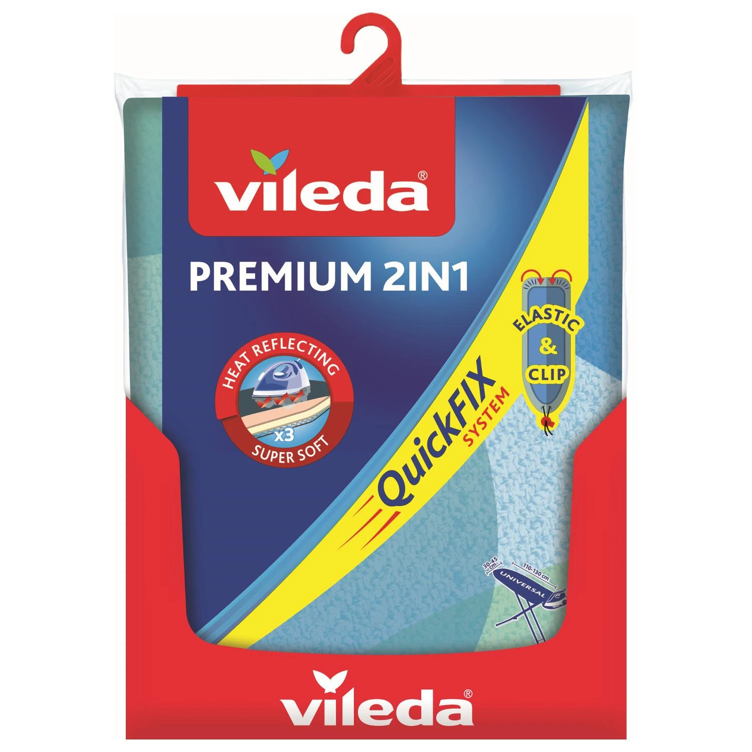 Lyginimo lentos užvalkalas Vileda Premium 2 in 1