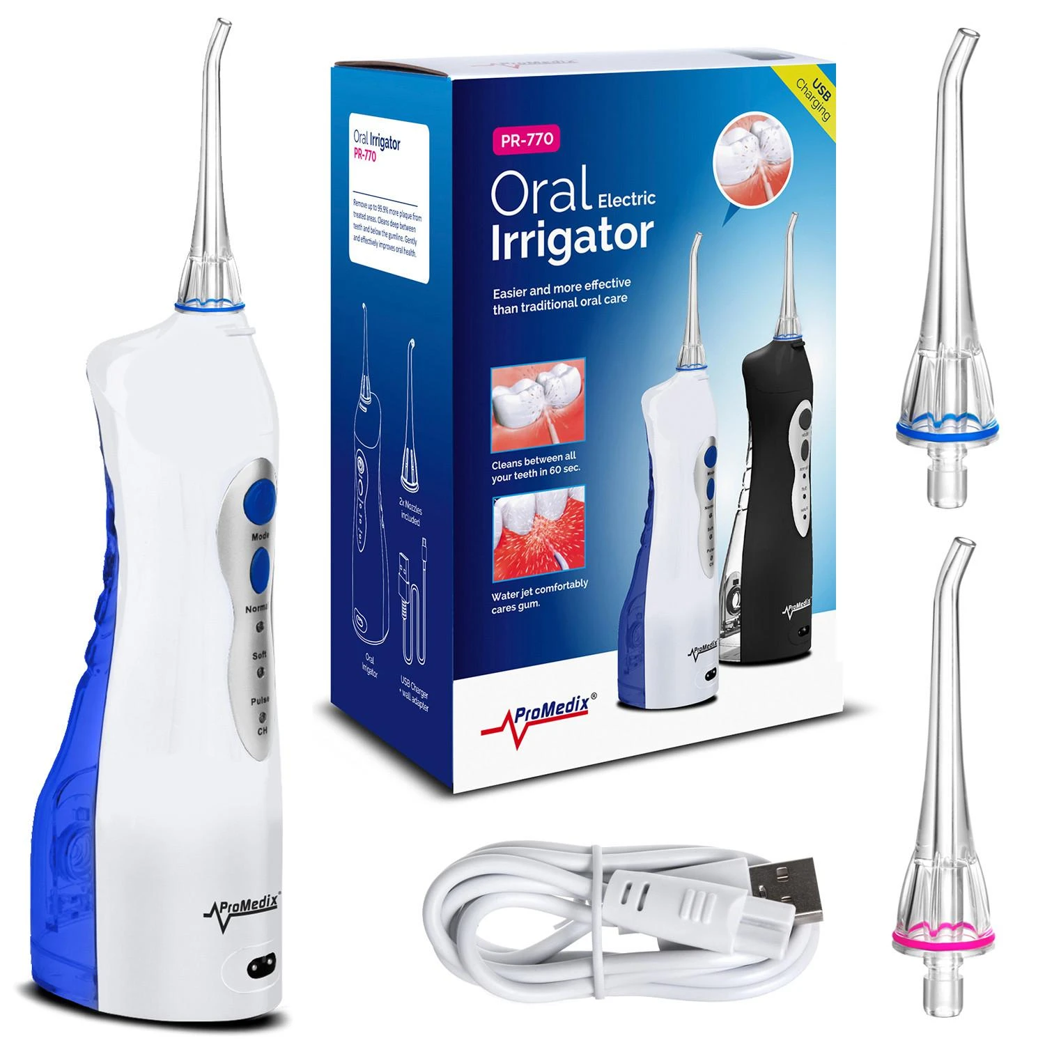 Burnos irigatorius ProMedix PR-770, baltas